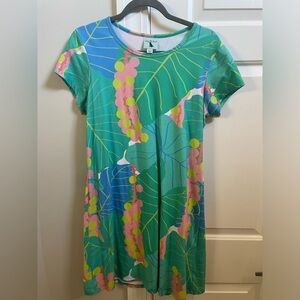 Haley and the Hound-Tee Shirt Dress Elephant Ears